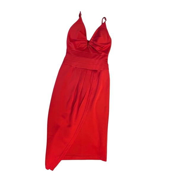SNDY Sundays the Label Red Dress - Size 8 - Picture 11 of 12